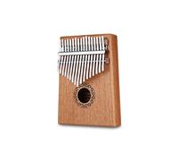Percussions Kalimba 17 Clés en Bois Piano à Pouces Instruments du monde