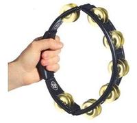Latin Percussion Tambourin LP170 Cyclops – jingles en laiton – Noir