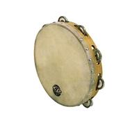 Latin Percussion CP379 Tambourinee bois 10'' avec peau Beige