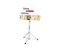 Percussions Lp Latin Percussion Lp1314-B Timbales Prestige 13 Et 14 Solid Brass Timbales Latines