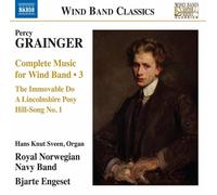 Percy Grainger – Musique pour Orchestre d'Harmonie Intégrale Vol. 3 – CD