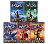Percy Jackson 5 Book Set Collection RRP 34.95 ( Percy Jackson and the Lightn...