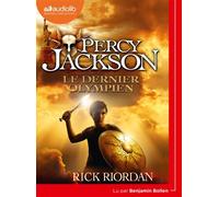 Percy Jackson 5 - Le Dernier Olympien Livre audio 1 CD MP3 - Rick Riordan - Audiolib - Texte lu (CD) - Textes lus CD