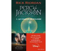 Percy Jackson et les Olympiens T1 - Le Voleur de foudre (Edition 2023-Série Disney+) - Rick Riordan - Albin Michel Jeunesse - broché - Roman junior