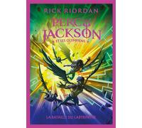 Percy Jackson et les Olympiens - Tome 4 - Édition anniversaire La bataille du labyrinthe - Rick Riordan - Ldp Jeunesse - Poche - Roman junior dès 9 ans