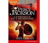 Percy Jackson Et Les Olympiens - Tome 4 - La Bataille Du Labyrinthe (1 Cd Audio Mp3)