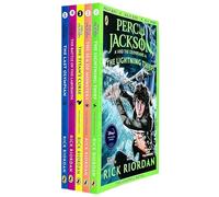 Percy Jackson Graphic Novels 1-5 Books Collection Set (The Lightning Thief, Sea of Monsters, Titan's Curse, The Battle of the Labyrinth, The Last Olympian) - Rick Riordan