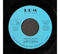 PERCY LARKINS - positive action / i've got this feeling for you 45 rpm single