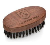 Percy Nobleman Brosse à barbe végétalienne, en bois de poirier autrichien huile