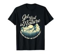Perdez-Vous dans la Nature et espérez Que Vous ne serez Pas mangé - Randonnée T-Shirt