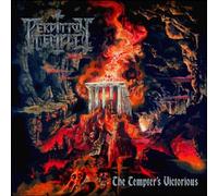 PERDITION TEMPLE - THE TEMPTER'S VICTORIOUS (ORANGE/BLACK SWIRL) VINYL LP NEUF