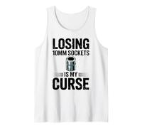 Perdre des Douilles de 10 mm est ma malédiction, Un mécanicien Automobile drôle Débardeur