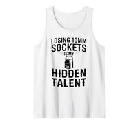 Perdre des Douilles de 10 mm est Mon Gars de mécanicien caché Débardeur