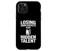 Perdre des Douilles de 10 mm est Mon Talent caché pour mécanicien de Voiture Coque pour iPhone 11 Pro