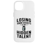 Perdre des Douilles de 10 mm est Mon Talent caché pour mécanicien de Voiture Coque pour iPhone 14 Plus