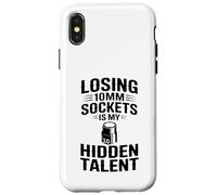 Perdre des Douilles de 10 mm est Mon Talent caché pour mécanicien de Voiture Coque pour iPhone X/XS