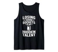 Perdre des Douilles de 10 mm est Mon Talent caché pour mécanicien de Voiture Débardeur