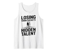 Perdre des Douilles de 10 mm est Mon Talent caché pour mécanicien de Voiture Débardeur