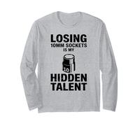 Perdre des Douilles de 10 mm est Mon Talent caché pour mécanicien de Voiture Manche Longue