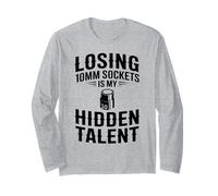 Perdre des Douilles de 10 mm est Mon Talent caché pour mécanicien de Voiture Manche Longue