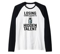 Perdre des Douilles de 10 mm est Mon Talent caché pour mécanicien de Voiture Manche Raglan