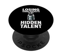 Perdre des Douilles de 10 mm est Mon Talent caché pour mécanicien de Voiture PopSockets PopGrip Adhésif