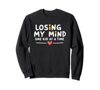 Perdre la tête, un enfant à la fois, maman ou professeur Sweatshirt