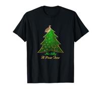 Perdrix dans Un Poirier Douze Jours de Noël drôle T-Shirt