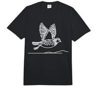 Perdrix Grise Dessin Ornithologue Comfort Colors Adult Heavyweight T-Shirt