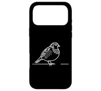 Perdrix Grise Dessin Ornithologue Coque pour iPhone 17 Pro Max