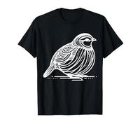 Perdrix Grise Dessin Ornithologue T-Shirt