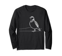 Perdrix Grise Ligne Ornithologue Manche Longue
