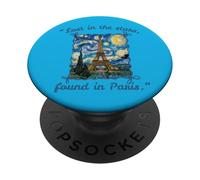 Perdu dans Les étoiles retrouvé à Paris PopSockets PopGrip Adhésif