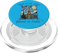 Perdu dans Les étoiles retrouvé à Paris PopSockets PopGrip pour MagSafe