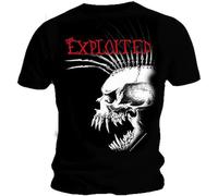 perdu Exploited (The) - Bastard Skull T Shirt Black L