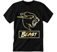 perdu Mr. Beast Logo T-Shirt Men &, American Youtuber T-Shirt Regula S