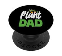 Père Amoureux des Plantes, Jardinage, Jardinier Amateur PopSockets PopGrip Adhésif