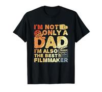 Père cinéaste T-Shirt Graphique avec Valeur