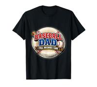 Père de Baseball, Je crie Parce Que Je tiens à Un Supporter drôle T-Shirt