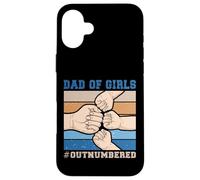 Père de filles en infériorité numérique - Père de filles en infériorité numérique Fête des Pères Coque pour iPhone 16 Plus