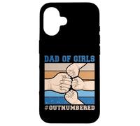 Père de filles en infériorité numérique - Père de filles en infériorité numérique Fête des Pères Coque pour iPhone 16