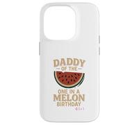 Père de One in A Melon Birthday Girl Coque pour iPhone 14 Pro