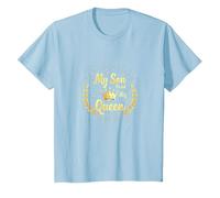 Père du marié : Mon Fils a trouvé sa Reine T-Shirt, Enfant, Bleu Céleste, 3 Ans