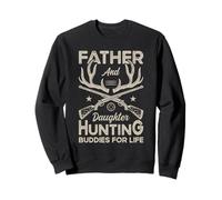 Père et Fille Chasseurs Copains pour la Vie Fille Papa Hunter Sweatshirt