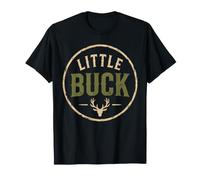 Père et Fils chassant Little Buck Outdoor T-Shirt