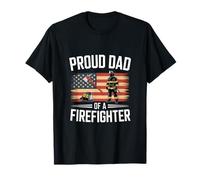 Père Fier et drôle d'un Pompier Qui Dit héros T-Shirt