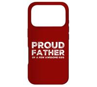 Père Fier, Quelques Enfants géniaux, Papas drôles, Papa, fête des pères Coque pour iPhone 17 Pro