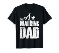 Père Fille Fête des pères The Walking Dad T-Shirt
