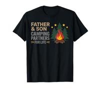 Père Fils Camping Partners for Life Family Minimalist T-Shirt