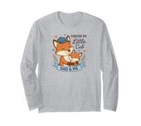 Père & Fils Fille Fox Love Manche Longue